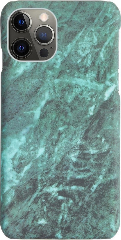Forterra iPhone 11 Pro Hoesje Marmer Hard Case Cover - Groen