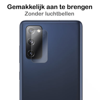 Forterra Samsung S20 FE Camera Screenprotector Gehard Glas