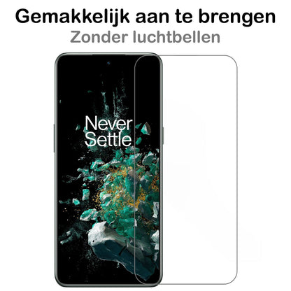 Forterra OnePlus 10T Screenprotector Gehard Glas - Anti-kras
