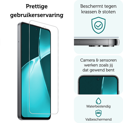 Forterra OnePlus Nord CE 4 Lite Screenprotector Gehard Glas - Anti-kras
