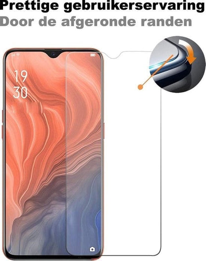 Forterra OPPO Reno Z Screenprotector Gehard Glas - Anti-kras