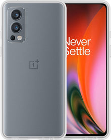 Forterra OnePlus Nord 2 Hoesje Siliconen Backcover Lichtgewicht - Transparant