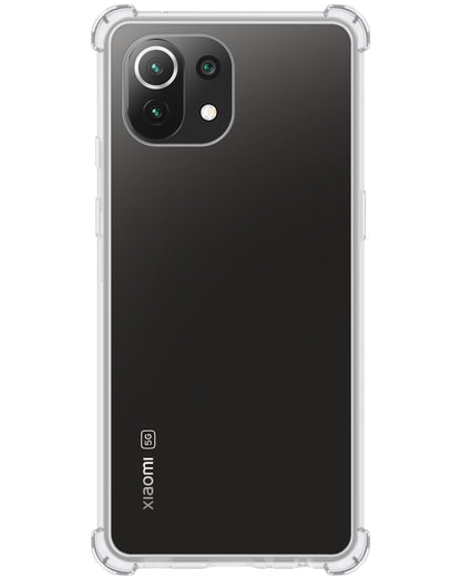 Forterra Xiaomi Mi 11 Hoesje Shockproof Backcover Siliconen - Transparant
