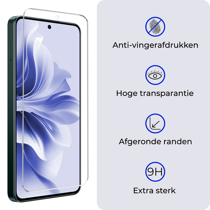 Forterra OPPO Reno 11F Screenprotector Gehard Glas - Anti-kras