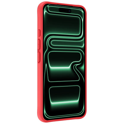 Forterra iPhone 17 Pro Max Hoesje Siliconen Backcover Lichtgewicht - Rood