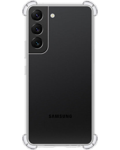 Forterra Samsung S22 Plus Hoesje Shockproof Backcover Siliconen - Transparant