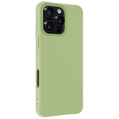 Forterra iPhone 16 Pro Max Hoesje Siliconen Backcover Lichtgewicht - Groen
