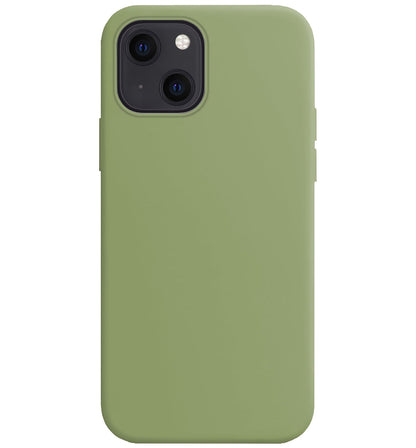 Forterra iPhone 14 Plus Hoesje Siliconen Backcover Lichtgewicht - Groen