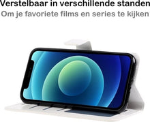 Forterra iPhone 12 Pro Hoesje Bookcase Cover met Kaarthouder - Wit