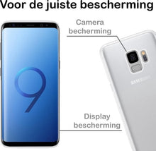 Forterra Samsung S9 Hoesje Siliconen Backcover Lichtgewicht - Transparant
