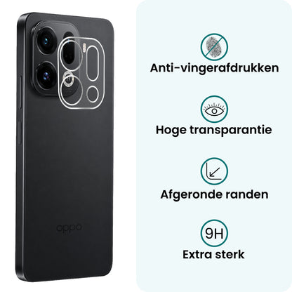 Forterra OPPO Find X9 Pro Camera Screenprotector Gehard Glas