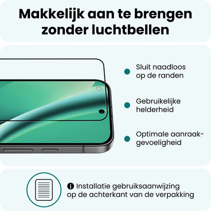 Forterra Google Pixel 10a Screenprotector Gehard Glas - Full Screen
