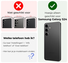 Forterra Samsung S24 Hoesje Siliconen Backcover Lichtgewicht - Donkergroen