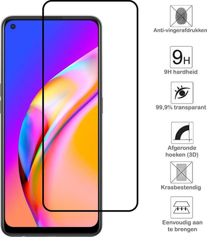 Forterra OPPO A94 Screenprotector Gehard Glas - Full Screen