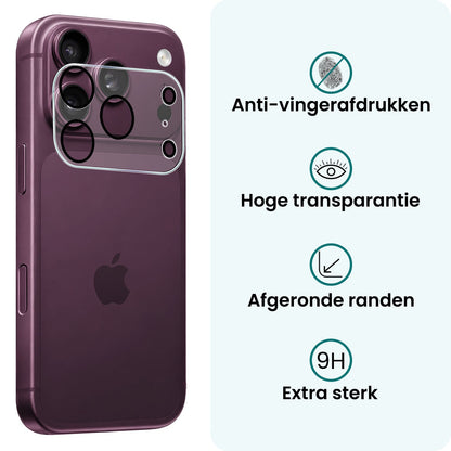 Forterra iPhone 18 Pro Max Camera Screenprotector Gehard Glas