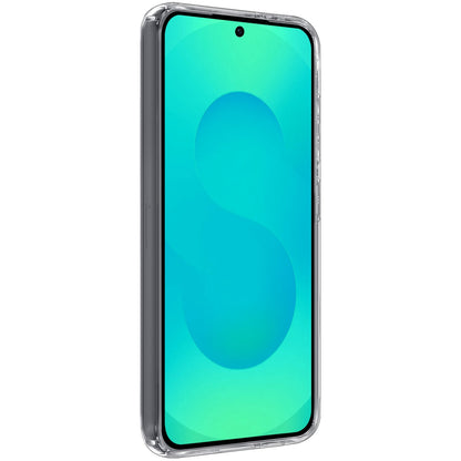 Forterra Samsung S25 Plus Hoesje Siliconen Backcover Lichtgewicht - Transparant