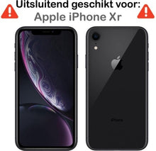 Forterra iPhone XR Hoesje Siliconen Backcover Lichtgewicht - Groen