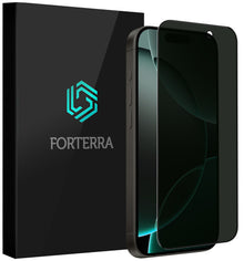 Forterra iPhone 16 Pro Screenprotector Gehard Glas - Privacy