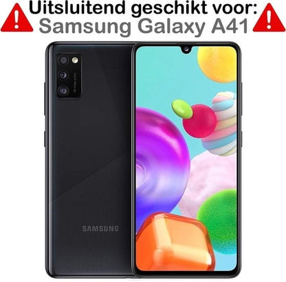 Forterra Samsung A41 Screenprotector Gehard Glas - Anti-kras