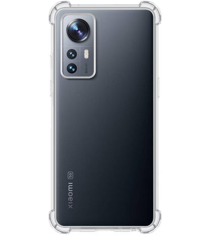 Forterra Xiaomi 12X Hoesje Shockproof Backcover Siliconen - Transparant