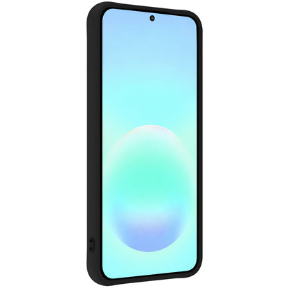 Forterra Samsung A57 Hoesje Siliconen Backcover Lichtgewicht - Zwart