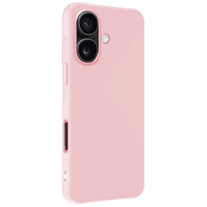 Forterra iPhone 17 Hoesje Siliconen Backcover Lichtgewicht - Lichtroze
