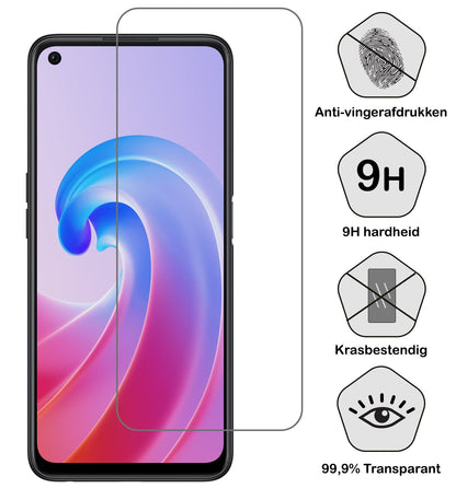 Forterra OPPO A96 Screenprotector Gehard Glas - Anti-kras