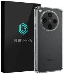 Forterra OPPO Find X8 Pro Hoesje Siliconen Backcover Lichtgewicht - Transparant