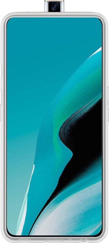 Forterra OPPO Reno 2Z Hoesje Siliconen Backcover Lichtgewicht - Transparant