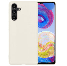 Forterra Samsung A04s Hoesje Siliconen Backcover Lichtgewicht - Wit