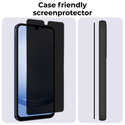 Forterra Samsung A25 Screenprotector Gehard Glas - Privacy