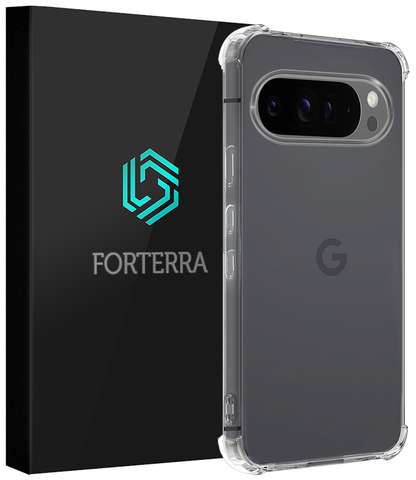 Forterra Google Pixel 10 Pro Hoesje Shockproof Backcover Siliconen - Transparant