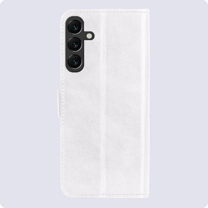 Forterra Samsung A55 Hoesje Bookcase Cover met Kaarthouder - Wit