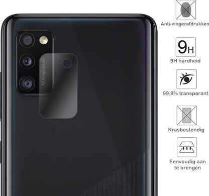 Forterra Samsung A41 Camera Screenprotector Gehard Glas