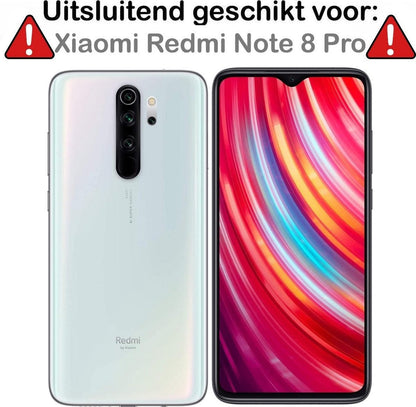 Forterra Xiaomi Redmi Note 8 Pro Screenprotector Gehard Glas - Anti-kras