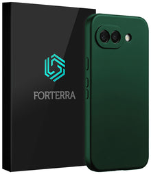 Forterra Google Pixel 10a Hoesje Siliconen Backcover Lichtgewicht - Donkergroen