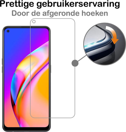 Forterra OPPO A94 Screenprotector Gehard Glas - Anti-kras