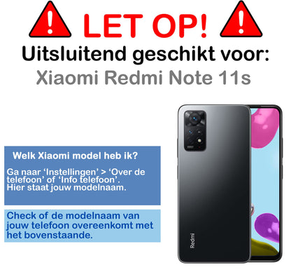 Forterra Xiaomi Redmi Note 11s Screenprotector Gehard Glas - Full Screen
