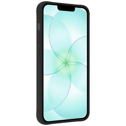 Forterra iPhone 17e Hoesje Siliconen Backcover Lichtgewicht - Zwart