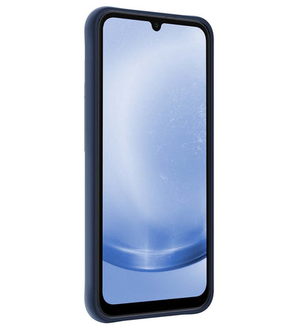 Forterra Samsung A25 Hoesje Siliconen Backcover Lichtgewicht - Donkerblauw