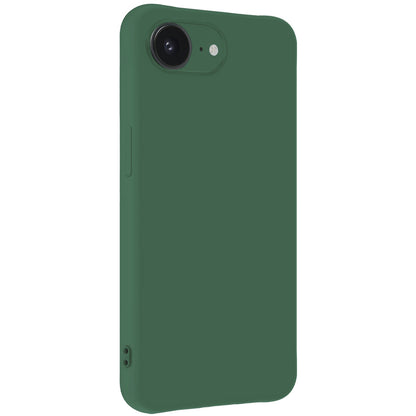 Forterra iPhone 16e Hoesje Siliconen Backcover Lichtgewicht - Donkergroen