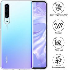 Forterra Huawei P30 Hoesje Siliconen Backcover Lichtgewicht - Transparant