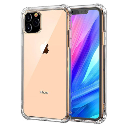 Forterra iPhone 11 Pro Hoesje Shockproof Backcover Siliconen - Transparant