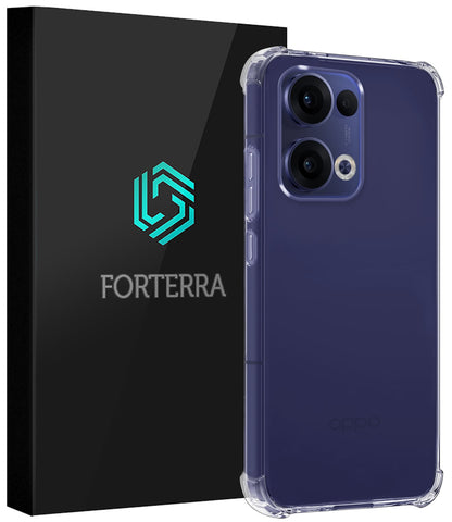 Forterra OPPO Reno 13 Hoesje Shockproof Backcover Siliconen - Transparant