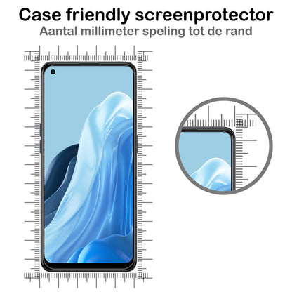 Forterra OPPO Reno 8 Lite Screenprotector Gehard Glas - Anti-kras