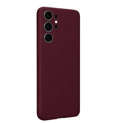 Forterra Samsung S26 Ultra Hoesje Siliconen Backcover Lichtgewicht - Aubergine