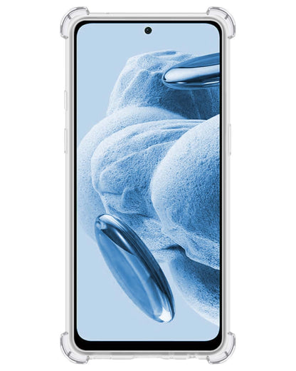 Forterra Xiaomi Redmi Note 12 4G Hoesje Shockproof Backcover Siliconen - Transparant