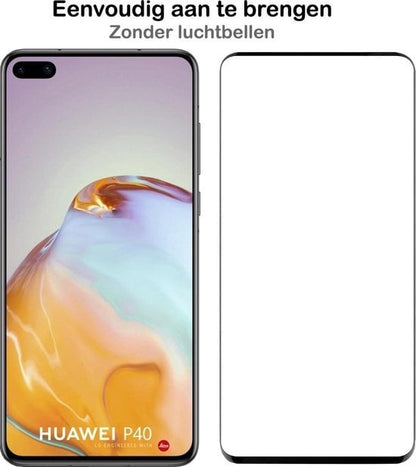 Forterra Huawei P40 Screenprotector Gehard Glas - Full Screen