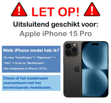 Forterra iPhone 15 Pro Hoesje Geschikt voor Magsafe Backcover Shockproof - Transparant