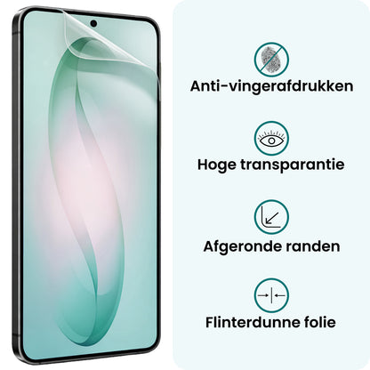 Forterra Samsung S26 Plus Screenprotector Soft TPU - Full Screen
